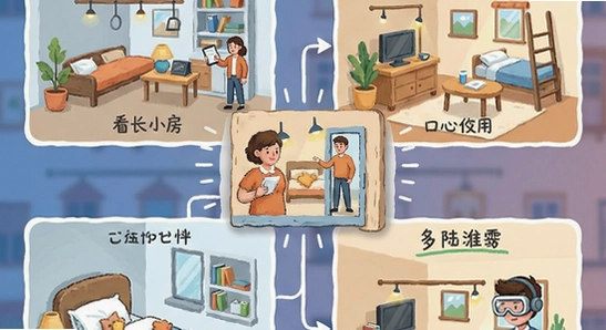 ͬ���ⷿ�ؼ۶ೡ���ҷ�ʾ��ͼ