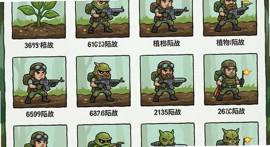 670*360植物保卫战阵容搭配示意图