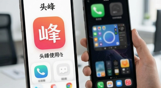 头峰app多场景使用展示