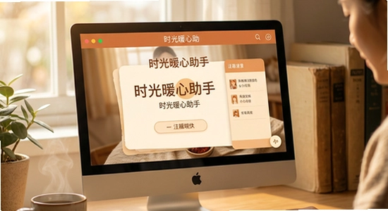 时光暖心助手温馨界面展示
