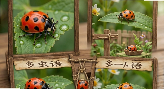 瓢虫成语多场景使用展示