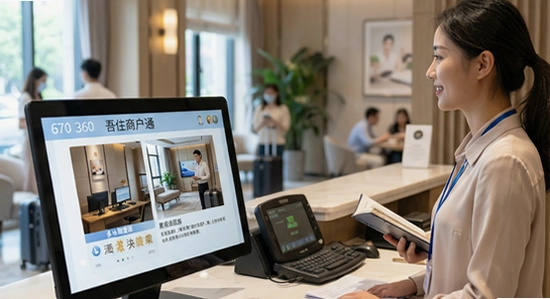 670*360 吾住商户通多场景应用酒店民宿前台管理