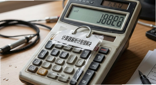 计算器解析包错误解决