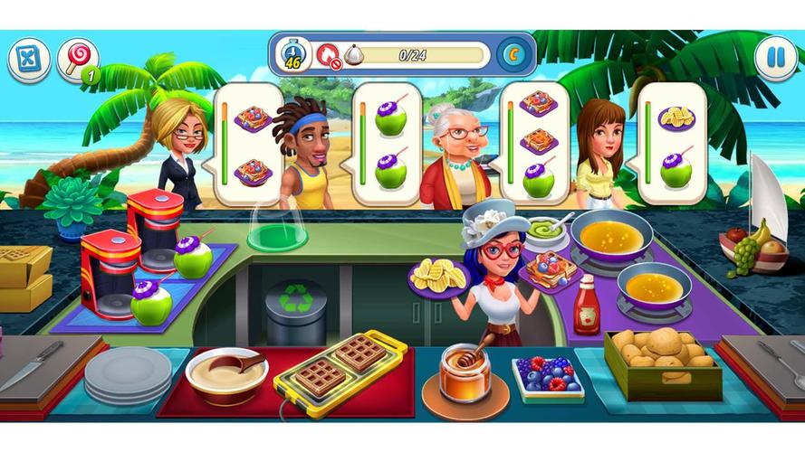 咖啡厅大作战:烹饪餐厅App官方版下载v15.0.0 餐厅经营