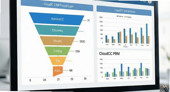 CloudCC CRM����©�������ݱ�������չʾ