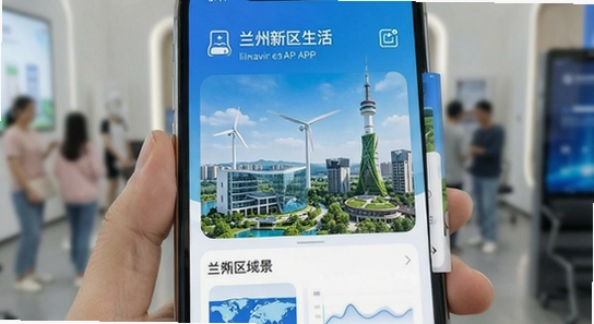 兰州新区APP智慧生活场景展示