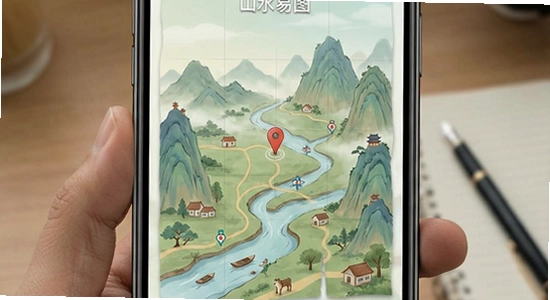 ɽˮ��ͼ���ߵ�ͼ��켣��¼����