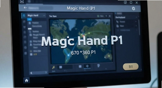 670*360��Magic Hand P1����չʾͼ