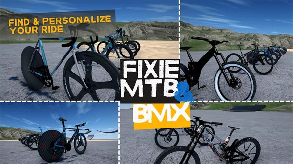 ���г���������3d������(Bicycle Extreme Rider 3D)��ͼ