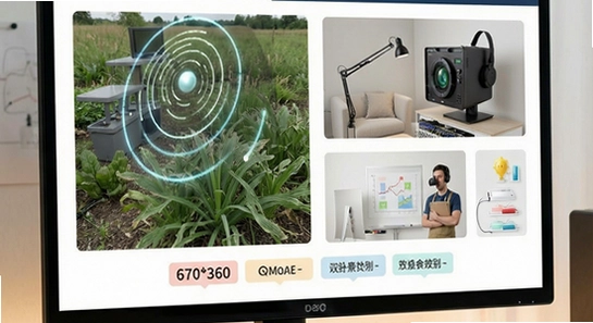 670*360 HDF Vision AI �ೡ��ʶ��Ч���Ա�ͼ