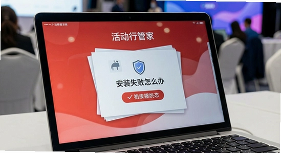 活动行管家安装失败怎么办