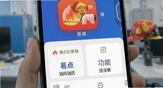 易点消防app主界面功能展示图 670x360