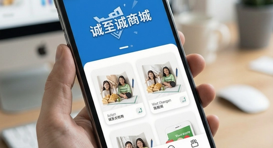 诚至诚商城应用界面展示图