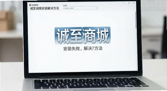 诚至诚商城安装失败解决方法