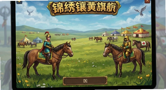 锦绣镶黄旗游戏主界面展示