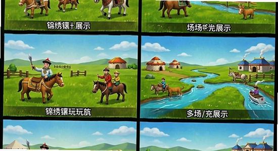 锦绣镶黄旗多场景玩法展示