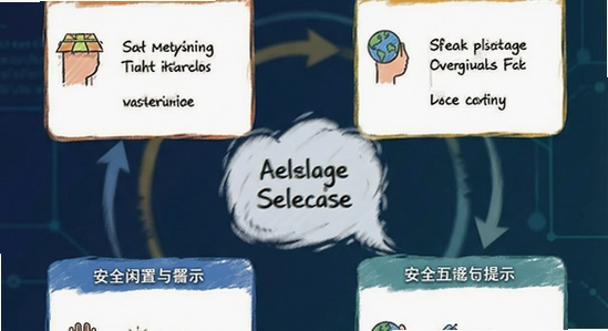 二手闲置交易平台交易流程与安全提示示意图