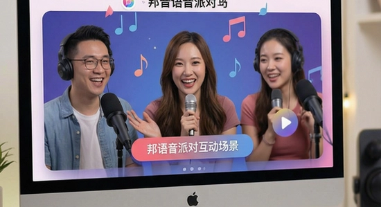 听说邦语音派对互动场景图