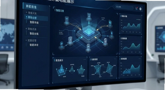 数智空间主界面功能展示图