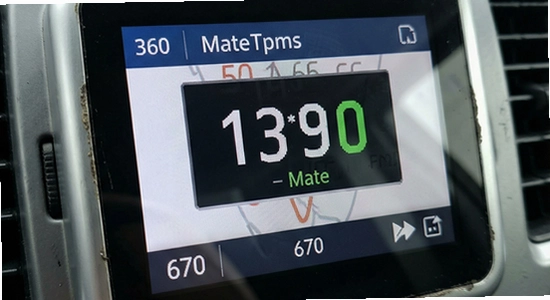 670*360 MateTpms̥ѹ������չʾ