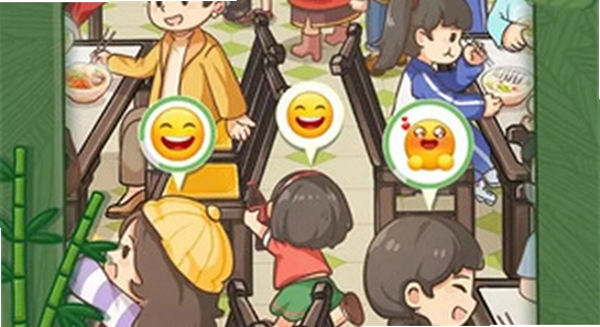 爸爸的面馆无限钞票手机版闪退解决画面,色彩丰富 无水印 宣传图