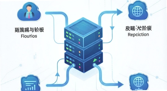 外派派数据安全与多端同步示意图