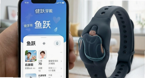 鱼跃健康穿戴app多场景健康管理应用