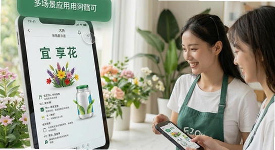 宜享花多场景应用示意