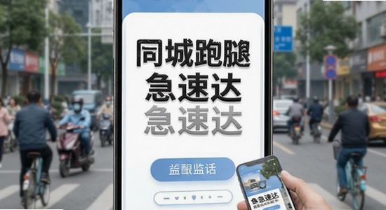 同城跑腿急速达多场景应用展示