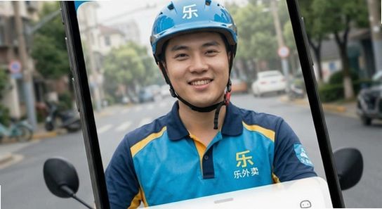 乐外卖配送员app主界面截图