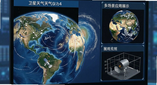 卫星天气准雨报多场景应用展示