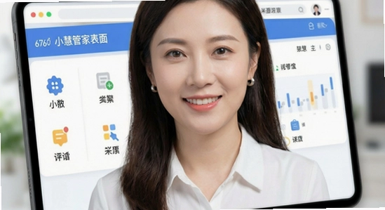 670*360的小慧管家主界面功能展示图