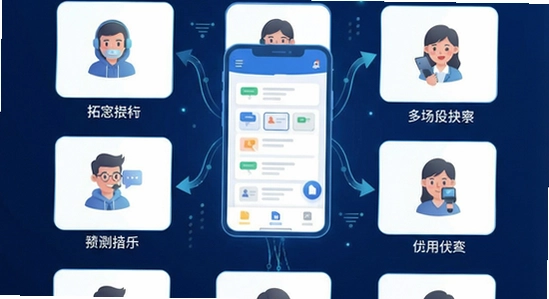 拓客云多场景使用示意图