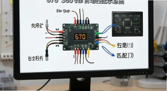 670*360红外码库自动匹配示意图