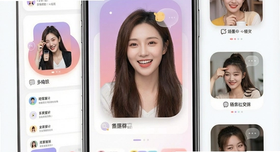 ʱ��APP�ೡ���罻Ӧ��ͼ