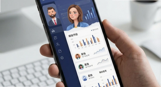����CRM�ƶ��˿ͻ���������չʾ