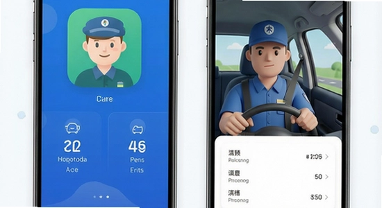 木丁司机app主界面功能展示图