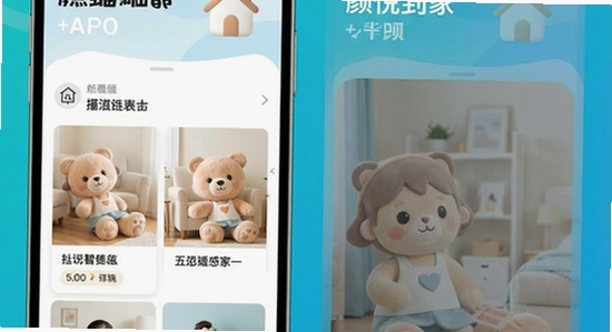 ���õ���APP��ҳ����չʾͼ