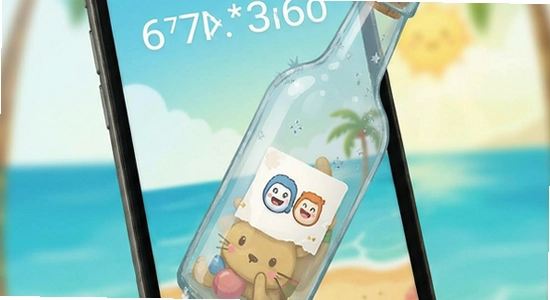 670*360闪聊漂流瓶主界面展示图