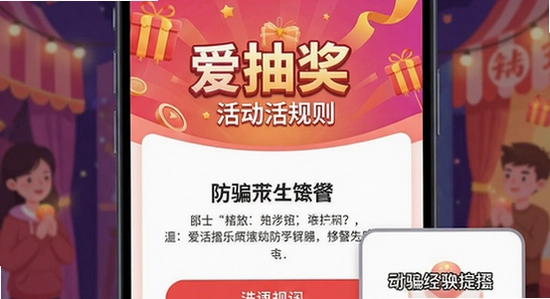 ���齱�����ҳ�����ƭ��ʾʾ��ͼ