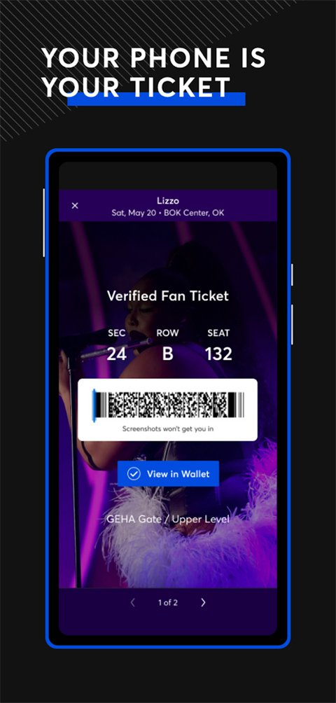 Ticketmaster��׿������v301.0 ��֯ϸ��