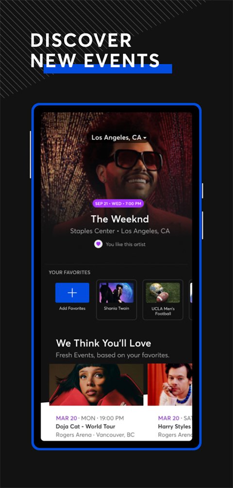 Ticketmaster��׿������v301.0 ��֯ϸ��