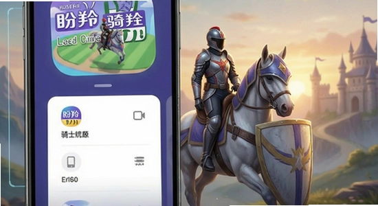 盼羚骑士app主界面功能展示图