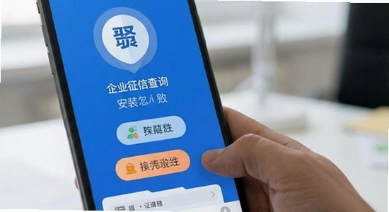 企业征信查询APP安装失败怎么办