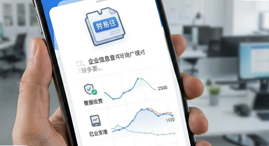 企业信息征信查询APP主界面展示 670x360