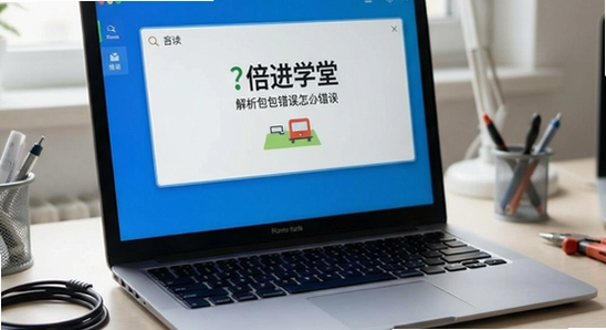 倍进学堂安装时提示解析包错误怎么办