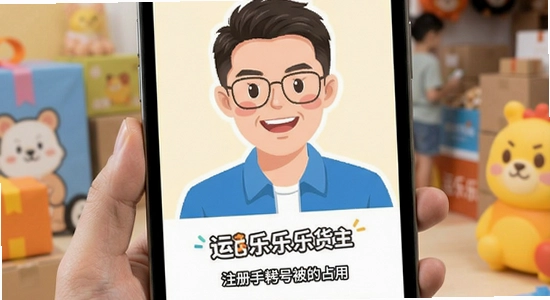 运乐乐货主注册手机号被占用
