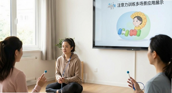 注意力训练多场景应用展示