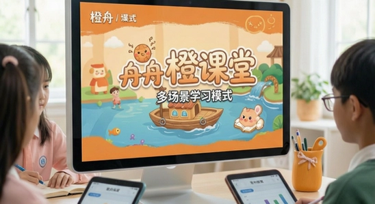 橙舟课堂多场景学习模式展示