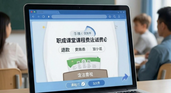 职成课堂课程付费怎么退款